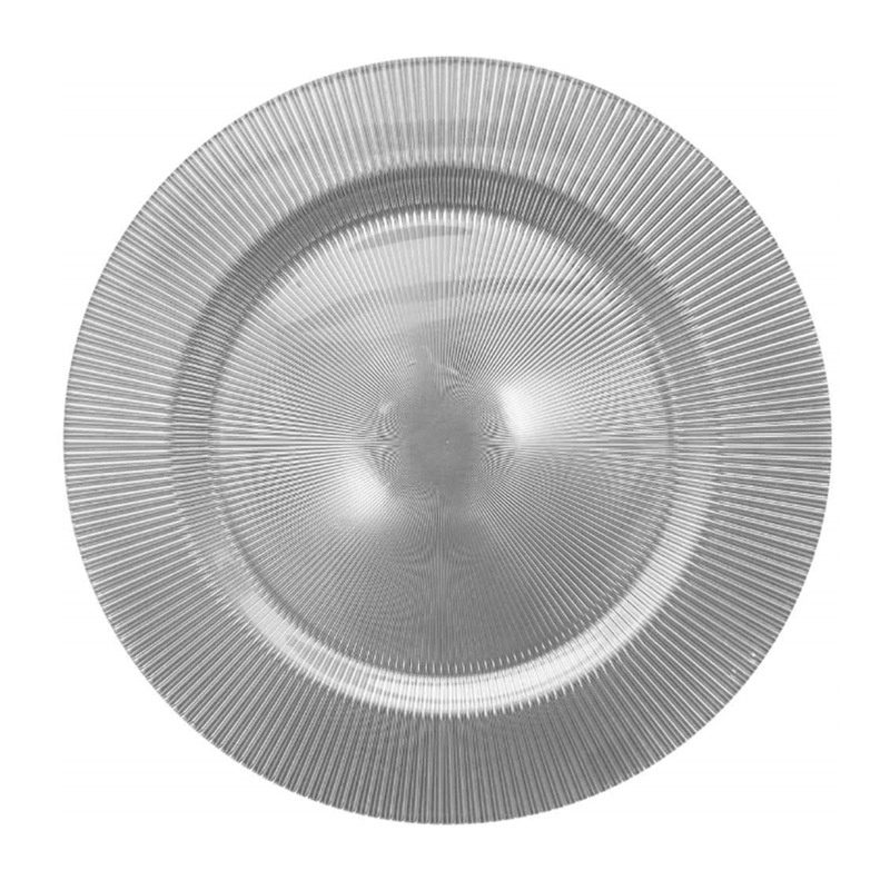 Wholesale Glass Charger Plate PZ-022 - Image 2